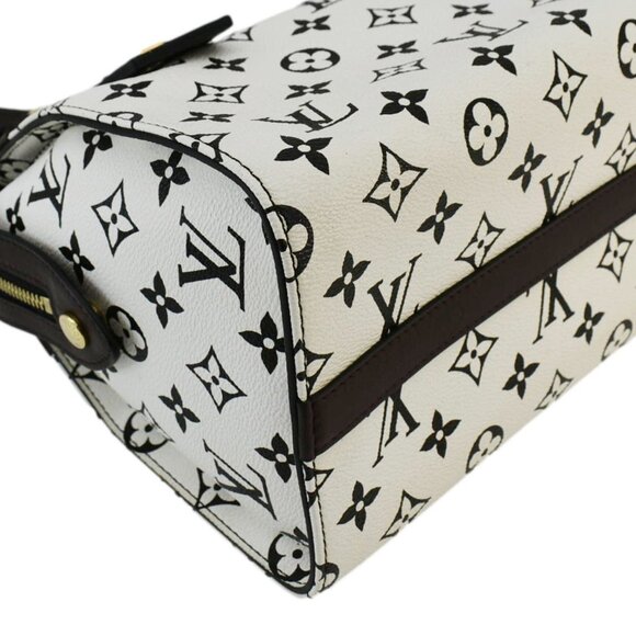 Louis Vuitton Speedy Amazon PM Monogram Canvas Crossbody Bag White Chocolate - Picture 10 of 14
